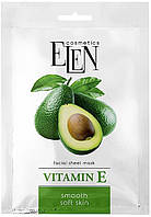 Тканевая маска для лица Elen Vitamin Е 25 мл