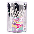 Ручка шарикова YES "Purrr Cat" автоматична 0,7 мм синя, фото 4