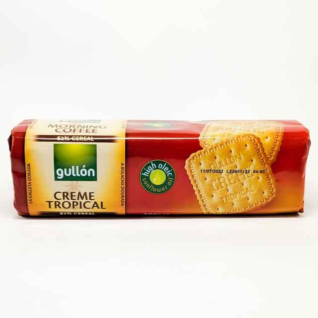 Печиво галетне Gullon Creme Tropical без пальмової олії 200г Іспанія
