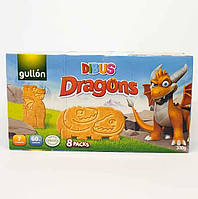 Печенье Gullon dibus Dragons в форме драконов 300 г Испания