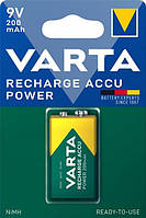 Акумулятор Varta Rechargeable Accu Power 6F22 200 мАг 1шт