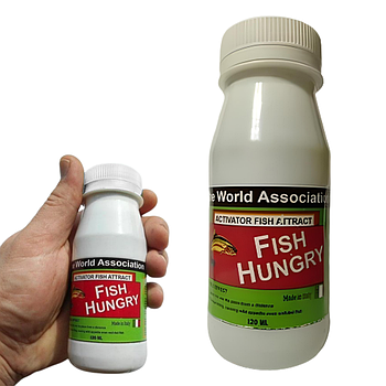Активатор клювання Fish Hungry / Рідке підкормка для риби / Приманка для риболовлі