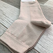 Шкарпетки чоловічі сітка бавовна середні ВженеBOSSі, розмір 29 (43-44), бежеві, 012063, фото 3