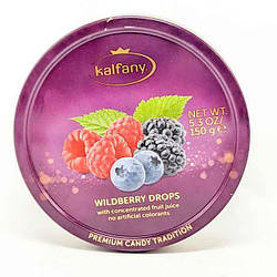 Льодяники із смаком ягід в банці Kalfany Wildberry Candies 150 грам Німеччина