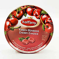 Леденцы Kalfany Cherry Candies со вкусом вишни 150 грамм Германия