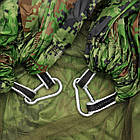 Гамак підвісний з москітною сіткою та тентом (240×150см) / Складаний туристичний гамак, фото 5