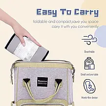 Слінг-переноска для немовлят Baby Sling, Повітропроникне перенесення з 3D-сіткою, Рюкзак для перенесення дітей, фото 5