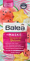 Маска для лица Balea (Tropical dream) ,2 шт по 8 мл