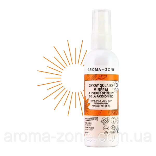 МІНЕРАЛЬНИЙ СОНЦЕЗАХИСНИЙ СПРЕЙ SPF 30