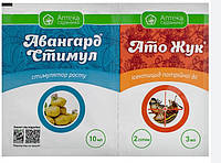ІНСЕКТИЦИД АТО ЖУК 3 МЛ + АВАНГАРД СТИМУЛ 10 МЛ УКРАВІТ