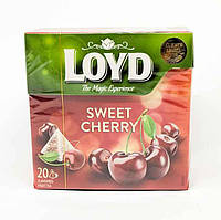 Чай LOYD Sweet Cherry Сладкая вишня 20 пирамидок, Чаи и чайные смеси