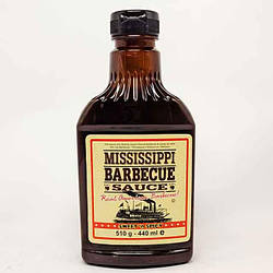 Американський соус барбекю Mississippi Barbecue Sauce Sweet n Spicy Міссісіпі пряний 440 мл США, Маринади й соуси для грилю