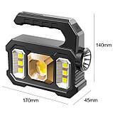 Ліхтар переносний RIAS KJ-208 із функцією PowerBank Black (3_03045), фото 2