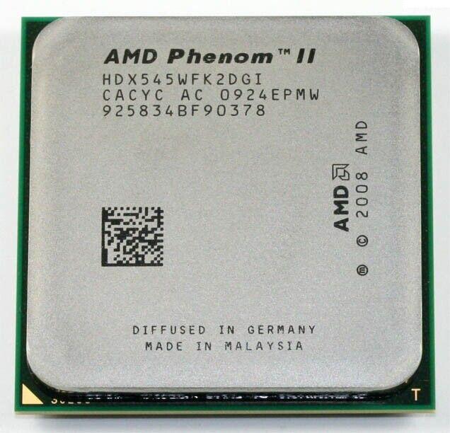Процесор AMD Phenom II X2 545 3.00 GHz / 6M / 4 GT / s (HDX545WFK2DGI) sAM3, tray