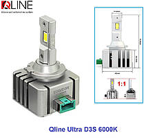 Лампи світлодіодні Qline Ultra D3S 6000K (2шт)