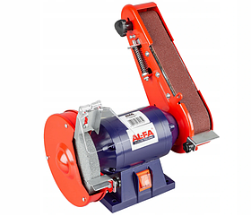 Точило дисково-стрічкове Al-FA ALBG18B, 150 мм, 1850 Вт