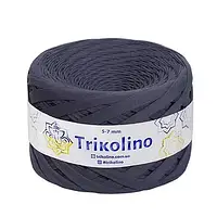 TRIKOLINO (Триколино) 5-7 мм 100 м Графит (Трикотажная пряжа, нитки для вязания)