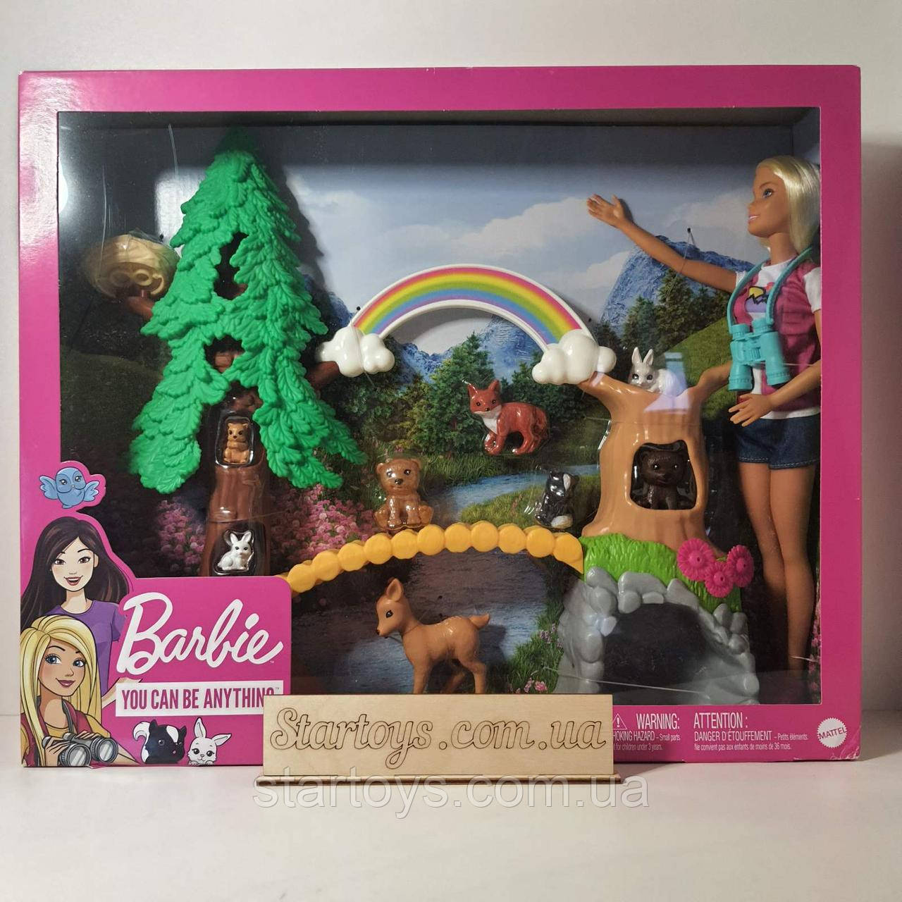 Ігровий Набір Центр Порятунку Тварин Barbie Wilderness Guide Doll