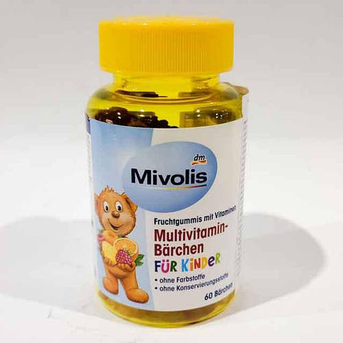 Купить Комплекс минералов Mivolis Multivitamin Für Kinder мкльтиватим ...