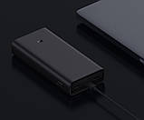 Зовнішній акумулятор Xiaomi Mi 20000 mAh 50 W PB200SZM портативна батарея чорна, фото 6