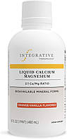 Integrative Therapeutics Liquid Calcium Magnesium / Жидкий кальций-магний (2:1) вкус апельсин 480 мл