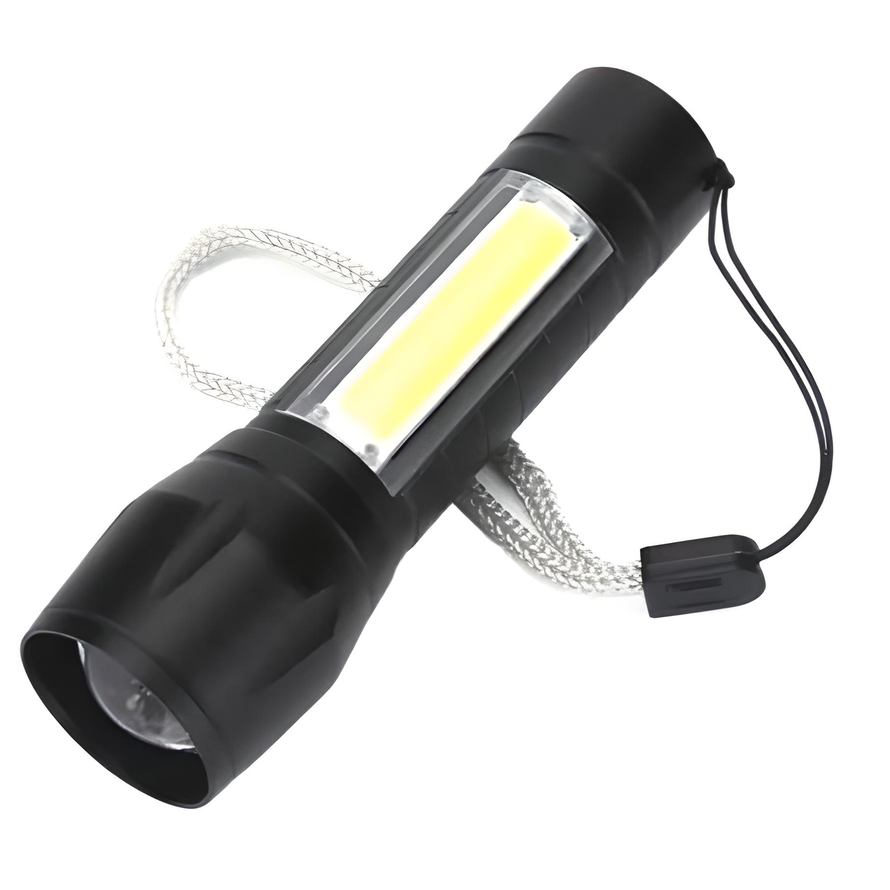 Ручний ліхтарик COP BL-511 XPE+COB у кейсі Black (3_03051), фото 1