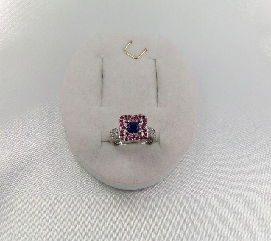 Кільце Квітка З Кам'янками, фото 1