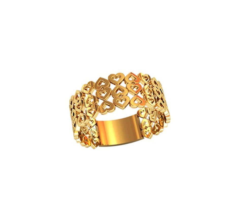 Кільце жіноче З Серцем, фото 1