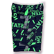 Шорти чоловічі Black Cyclone Est. 1971 бічна кишеня, розміри M-3XL, салатові, 0006, фото 2