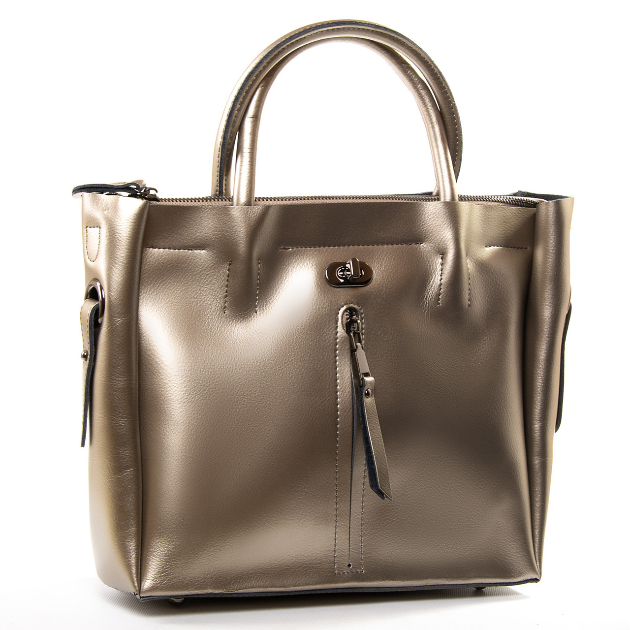 Жіноча шкіряна сумка PODIUM P92 8696-3 silver