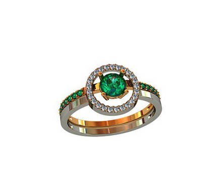 Кільце Звичайне В Камнях