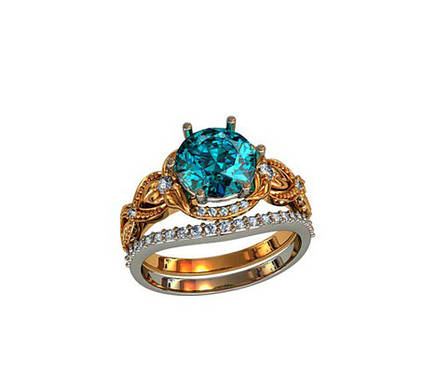 Кільце З Каменем Жіноче