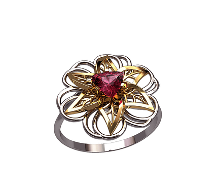 Кільце У Віді Квітка