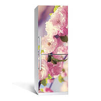Вінілова наклейка на холодильник Романтик ламінована подвійна плівка фотодрук 600*1800 мм