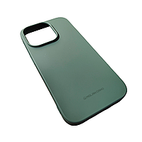 IPhone 13 Pro силиконовый ( TPU софт тач ) чехол Molan Cano Smooth green