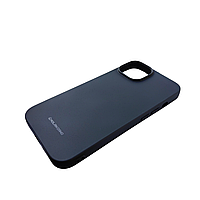 IPhone 13 силиконовый ( TPU софт тач ) чехол Molan Cano Smooth black