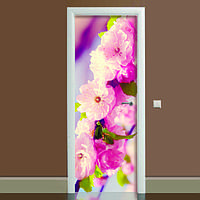 Виниловая 3Д Наклейка на дверь Романтик полноцветная фотопечать пленка для двери декор 600*1800 мм