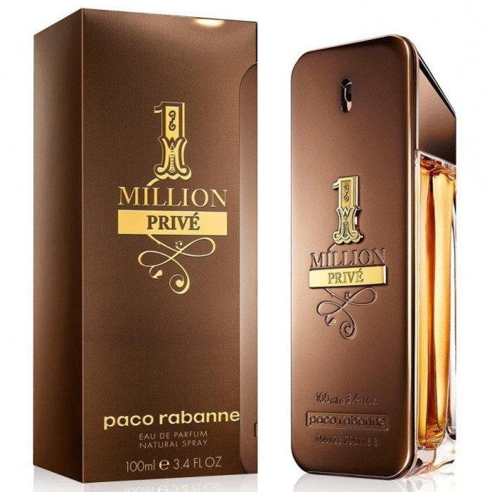 Paco Rabanne 1 Million Prive 100 ml (EURO Pack) чоловічі парфуми Пако Рабан 1 мл Прайв 100 мл (Оригінальна