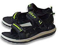 Открытыте спортивные босоножки сандалии клиби clibee летняя обувь для мальчика 550 черные р.34