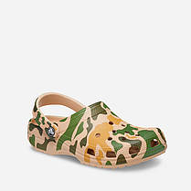 Крокси CROCS CLASSIC CAMO CLOG 206454 CHAI/TAN, фото 3