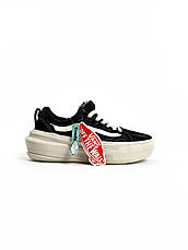 Жіночі кеди Vans Old Skool Overt Black White VN0A4BVL1KP, фото 3