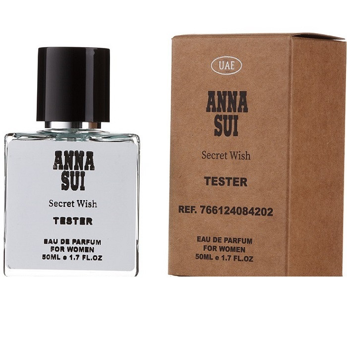 Tester Anna Sui Secret Wish 50 ml/мл Жіночі парфуми Тестер Анна Сью Сікрет Віш (ОАЕ, концентрат)