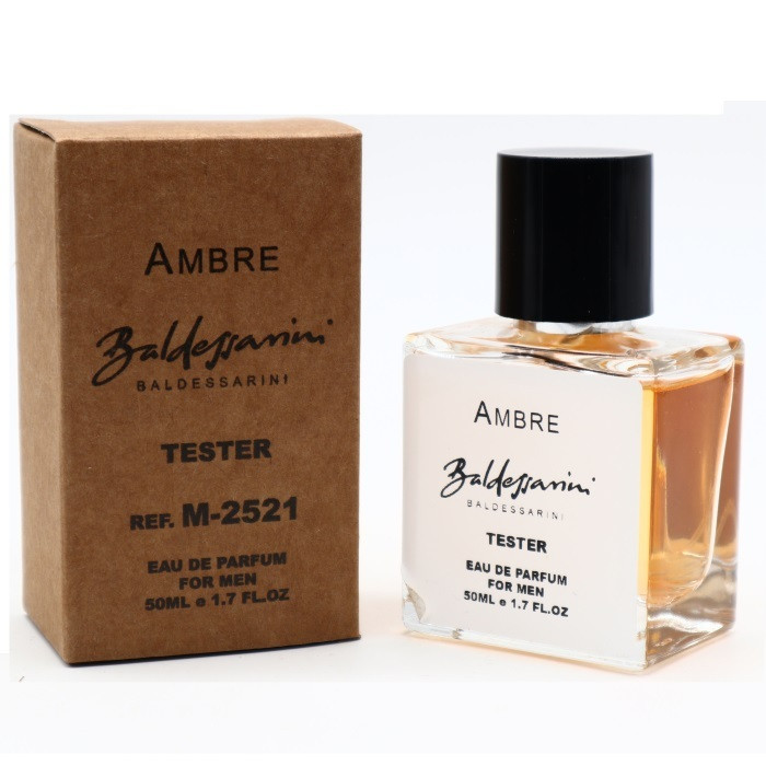 Tester Baldessarini Ambre 50 ml/мл Чоловічі парфуми Тестер Балдессаріні Амбрэ (ОАЕ, концентрат)