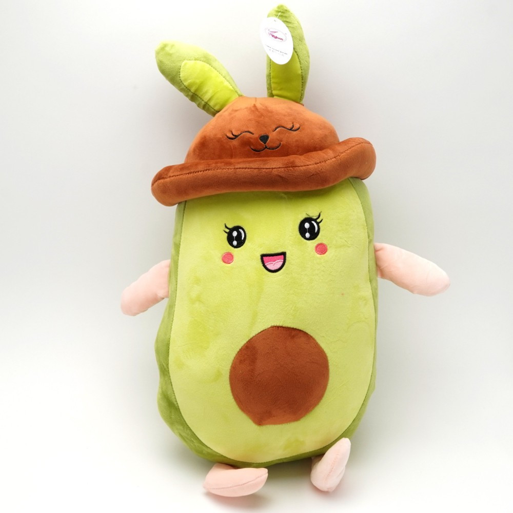 Іграшка - плед - подушка 3 в 1 Авокадо 50 см подарунок для дітей Коричневий, фото 1