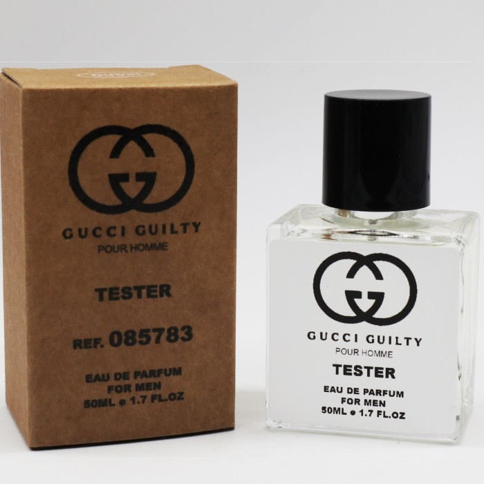 Tester Guc. Guilty Pour Homme 50 ml,мл Чоловічі парфуми Тестер Гилти Пур Хом (ОАЕ, концентрат)