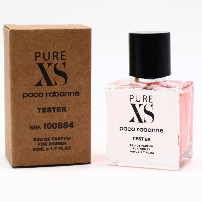 Tester Paco Rabanne Pure XS For Her 50 ml/мл Жіночі парфуми Тестер Пако Рабан Пур Ікс Ес Фо Хе (ОАЕ, концентрат)