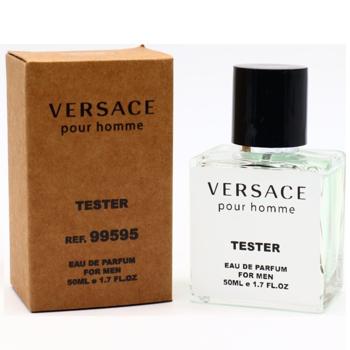 Tester Versace Pour Homme 50 ml/мл Чоловічі парфуми Тестер Версаче Пур Хом (ОАЕ, концентрат)
