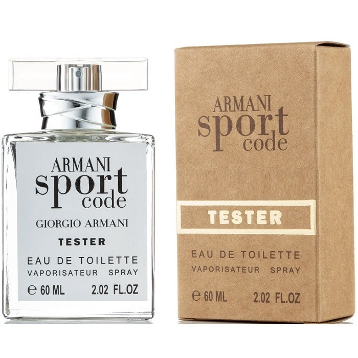Tester Giorgio Armani Code Sport 60 ml/мл Чоловічі парфуми Тестер Джорджо Армані Код Спорт