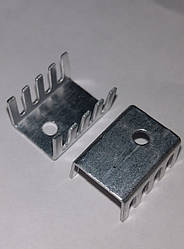 Радіатор TO220 алюмінієвий