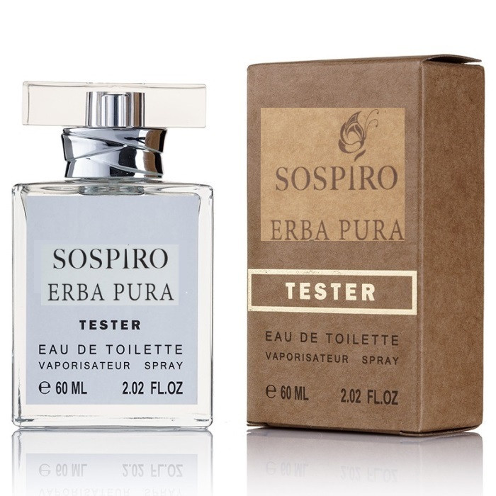 Tester Sospiro Erba Pura 60 ml/мл Чоловічі/Жіночі парфуми Тестер Соспиро Ерба Пура